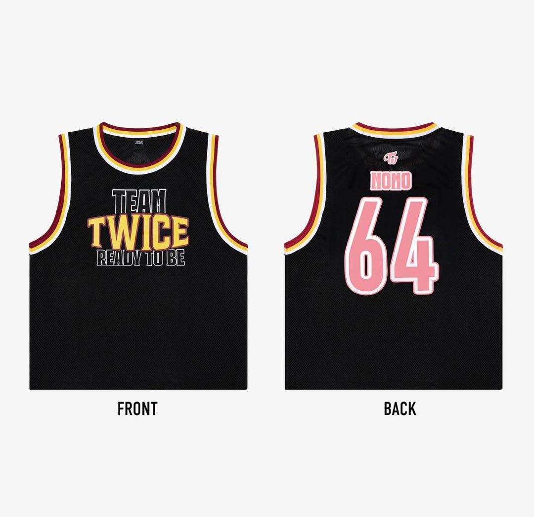 【美品】TWICE MOMO メッシュユニフォーム　オフィシャルグッズ