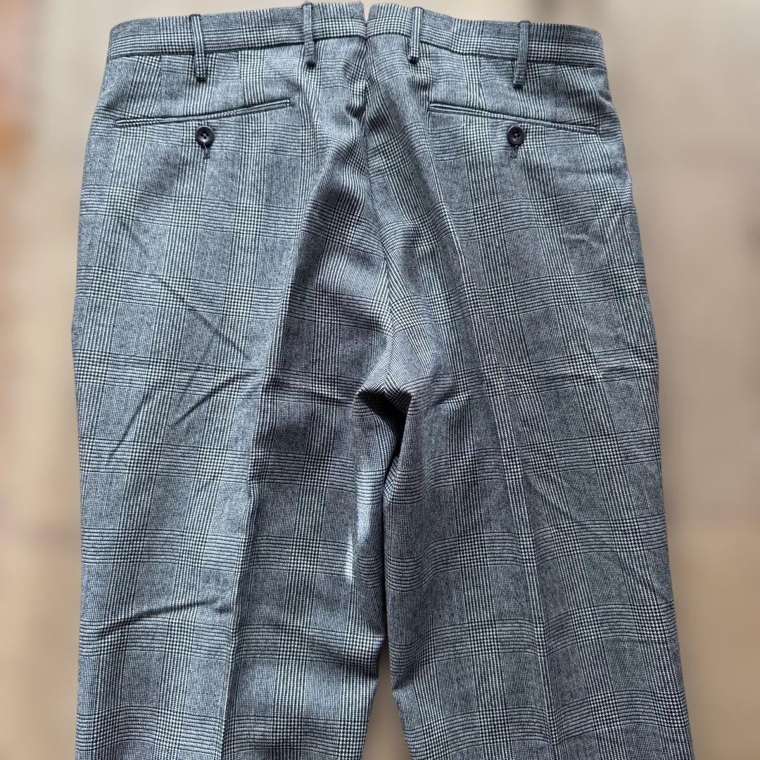 インコテックス INCOTEX ウール スラックスパンツ 44 アッシュブラウン INCOTEX インコテックス スラックス パンツ ウール ツイル SUPER 100\u0027s