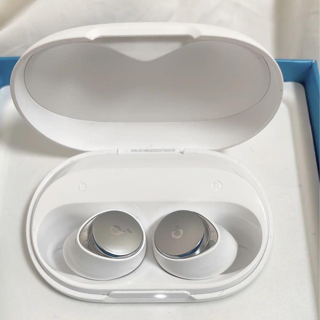 【新品未開封】Anker Soundcore Space A40 ホワイト Amazon.co.jp: Anker Soundcore Space A40（完全ワイヤレス