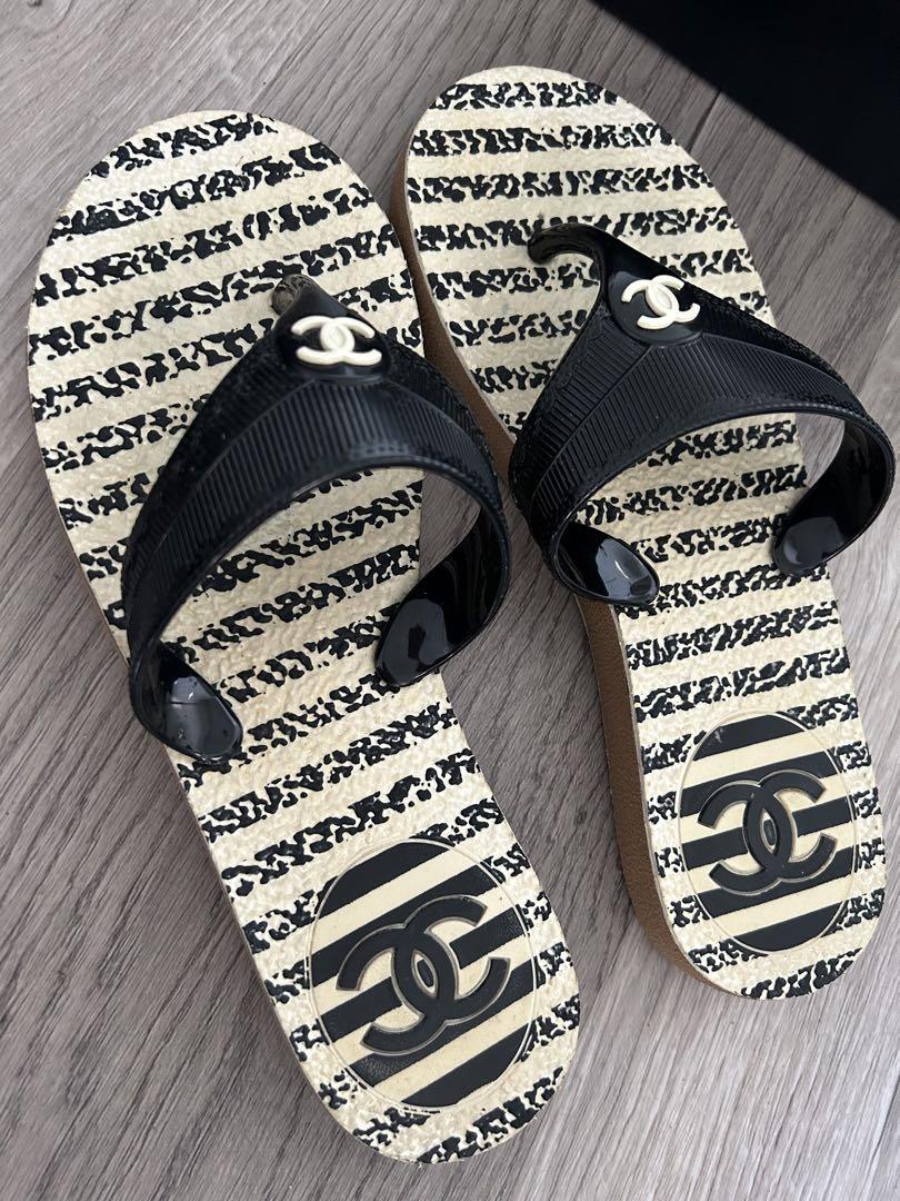 直営店購入　シャネルCHANEL  ビーチサンダル　美品　36 /23.5