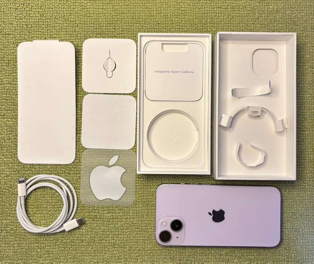 iPhone 14 128GB パープル SIMフリー