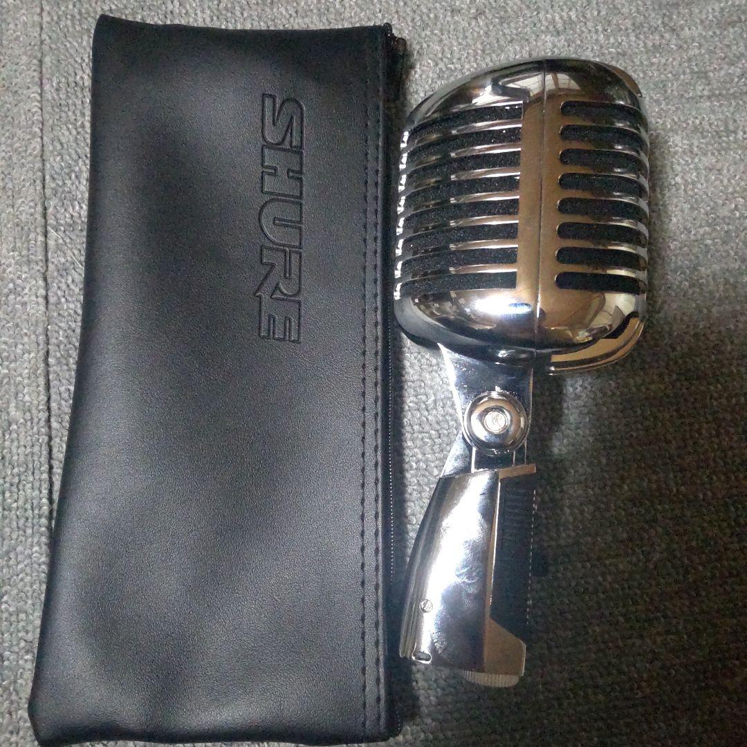 SHURE ガイコツマイク 専用ケース付き