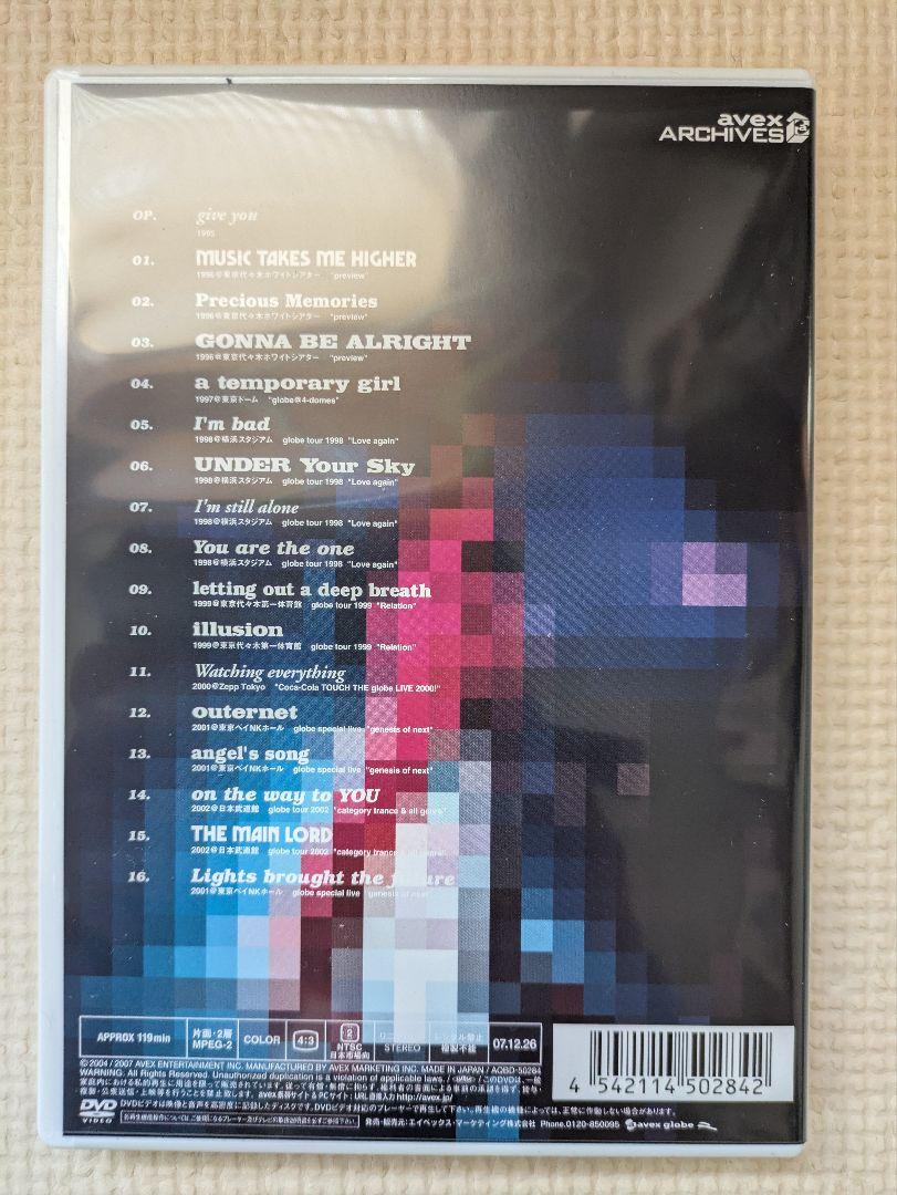 globe the best live 1995-2002 vol.1、2セット