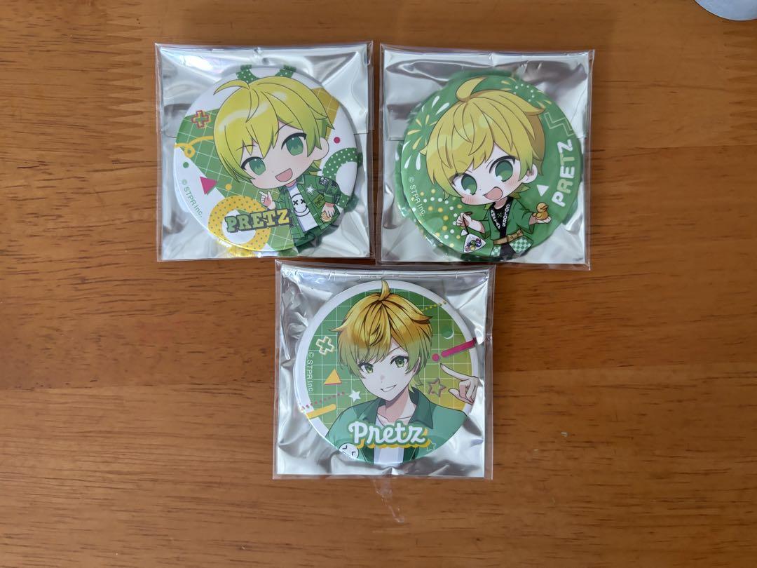 ぷりっつ 缶バッジセット