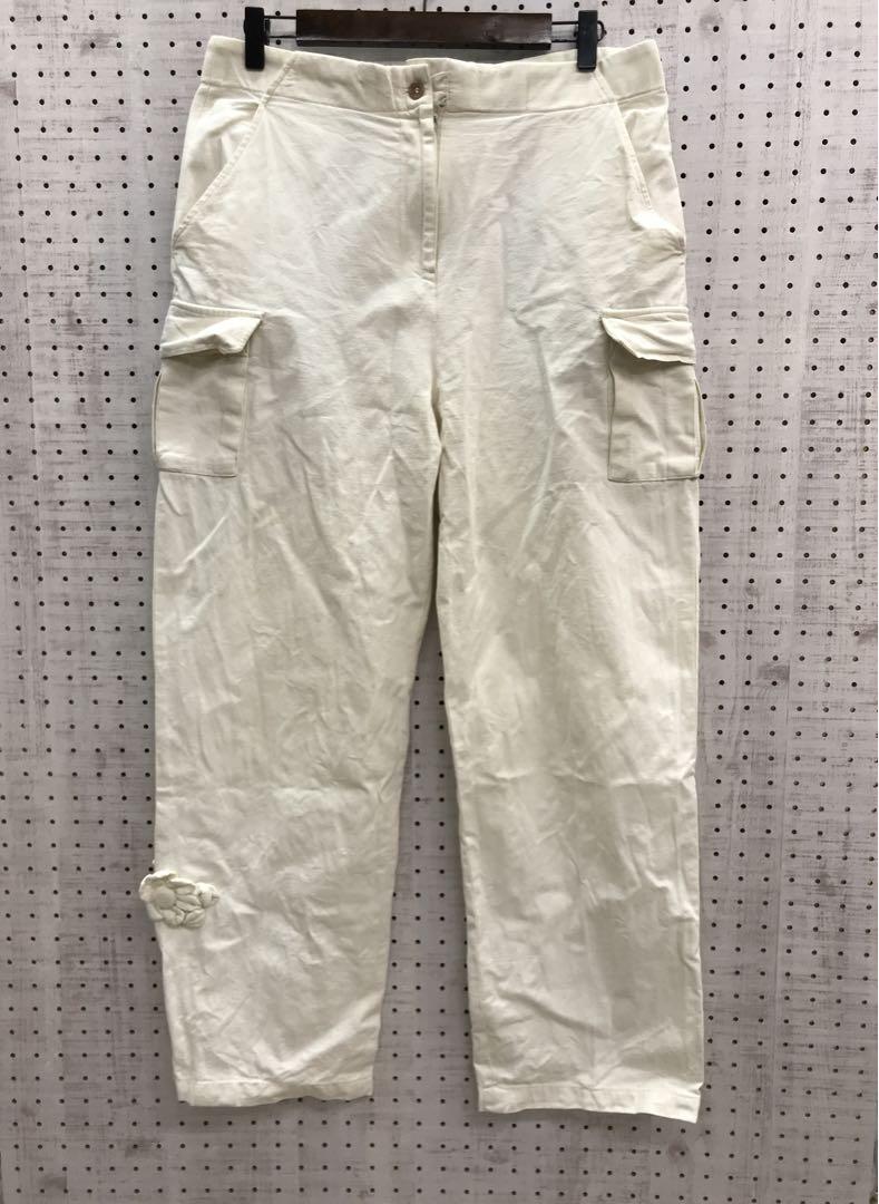 00’s ROBERTA GANDOLFI 古着 コサージュ カーゴパンツ