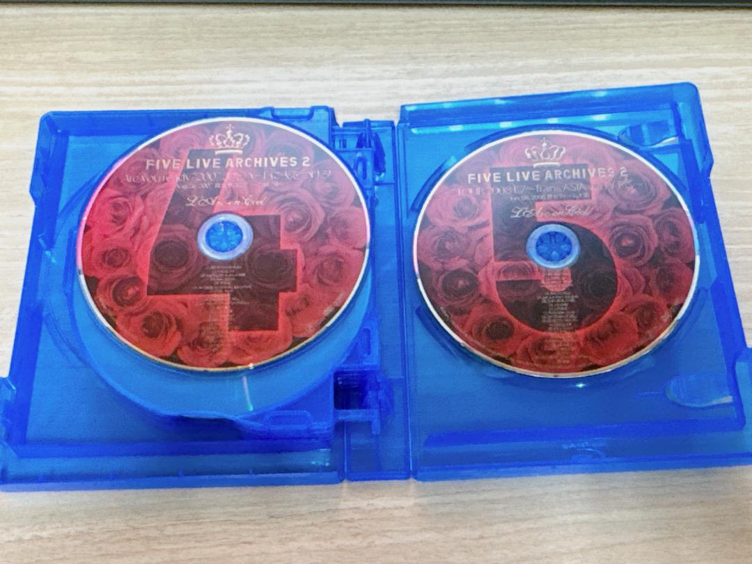 ディスクのみ5枚セット　ラルク　FIVE LIVE ARCHIVES 2