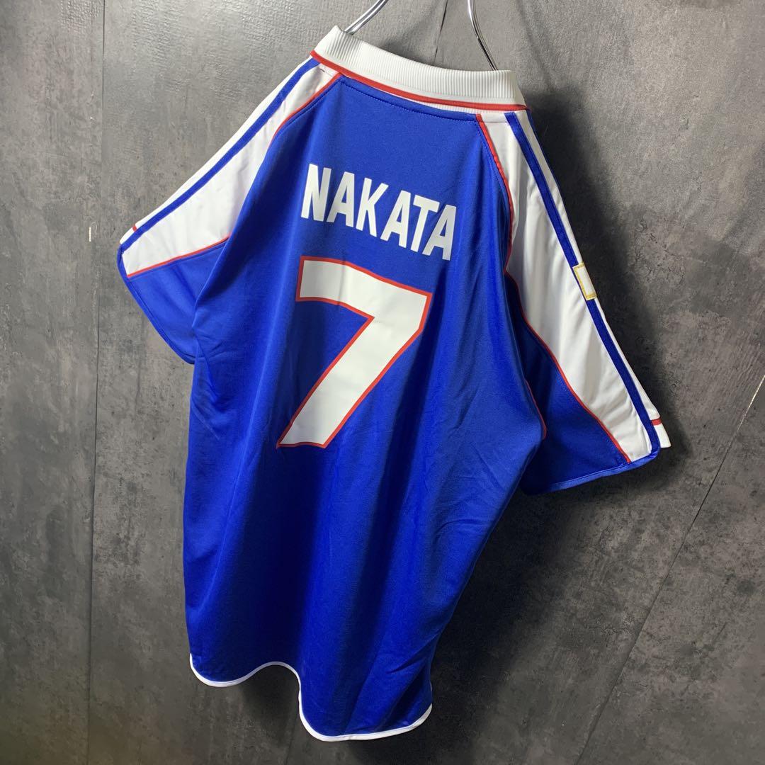 もらって 嬉しい お歳暮 ランキング ユニフォーム 古着 ☆中田英寿】 サッカー XL 2001 7番 日本代表 ウェア