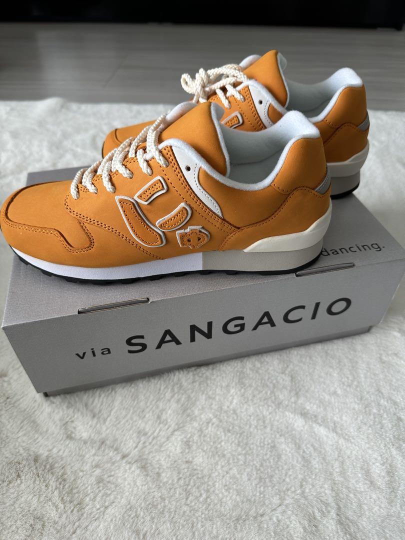 Sangacio オレンジ スニーカー US 7.5
