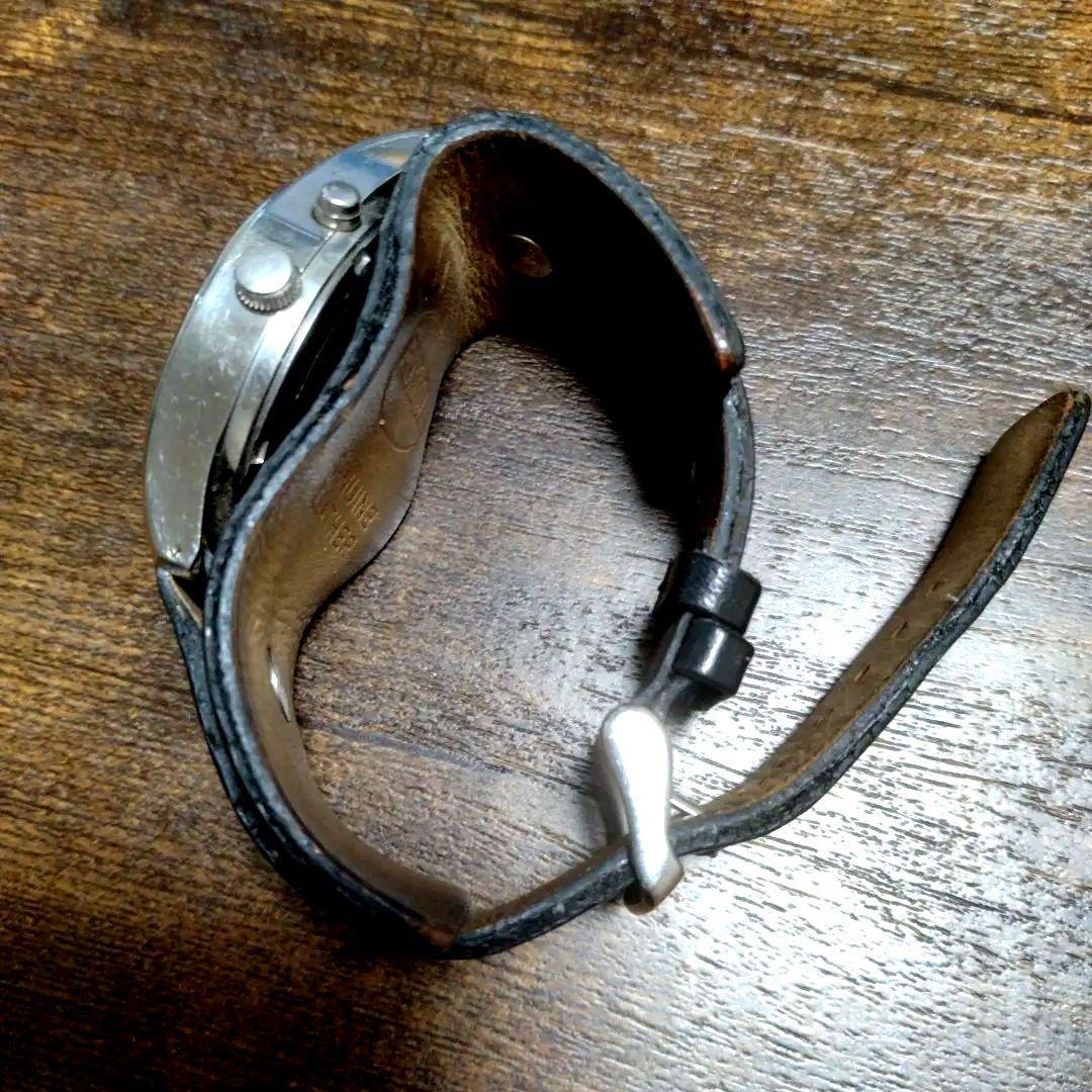 00s fossil big tic JR-8162 black leather - メルカリ