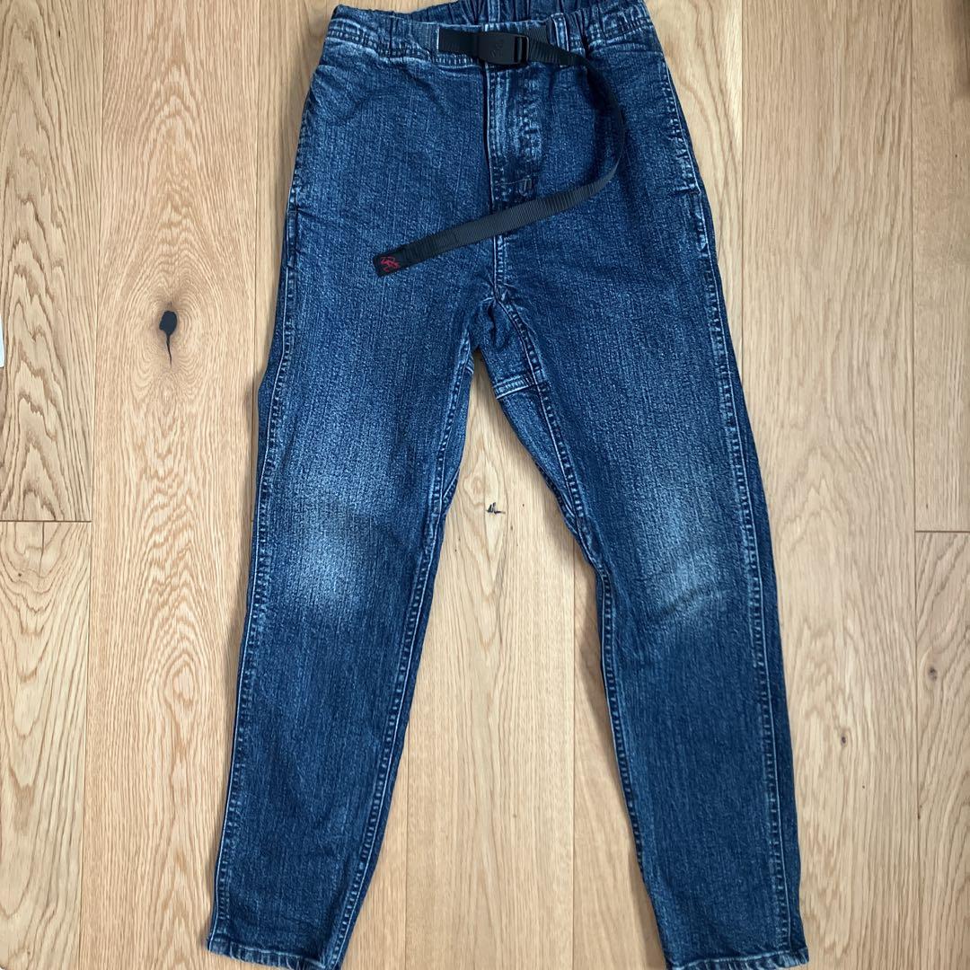 GRAMICCI × DENIM DUNGAREE ストレッチデニムパンツ　01
