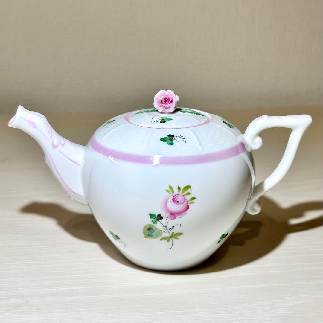 [ウィーンの薔薇・ピンク] ミニティーポット