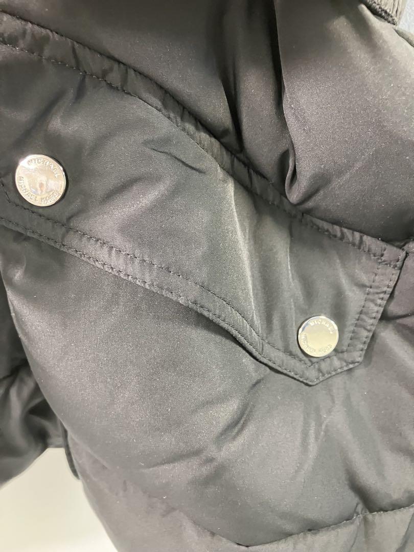 MICHAEL KORS レディース　ファー　ダウンジャケット　ブラック　L