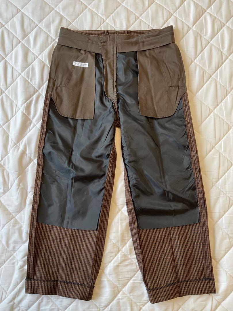mistergentleman　ミスタージェントマン　ウールチェックパンツ