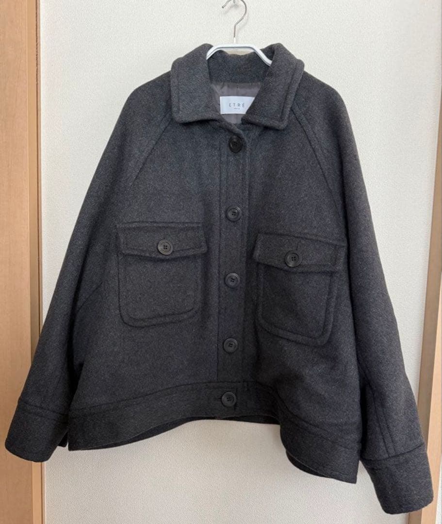 ⚡️美品⚡️ETRÉTOKYO エトレ ビックカバーオールジャケット フリー ⚡️美品⚡️ETRÉTOKYO エトレ ビックカバーオールジャケット フリー