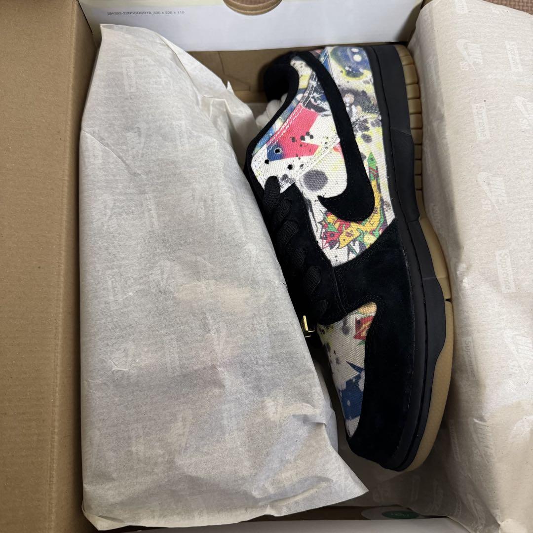 Supreme × Nike SB Dunk Low \"Rammellzee\"