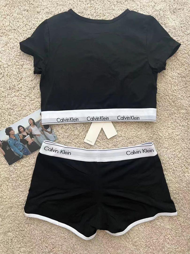 新品カルバンクラインレディース Tシャツ ショートパンツ 上下