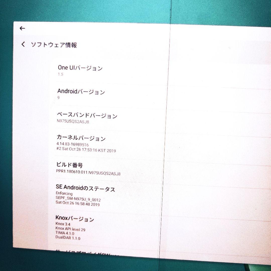 galaxy note 10+ アメリカ版 ジャンク