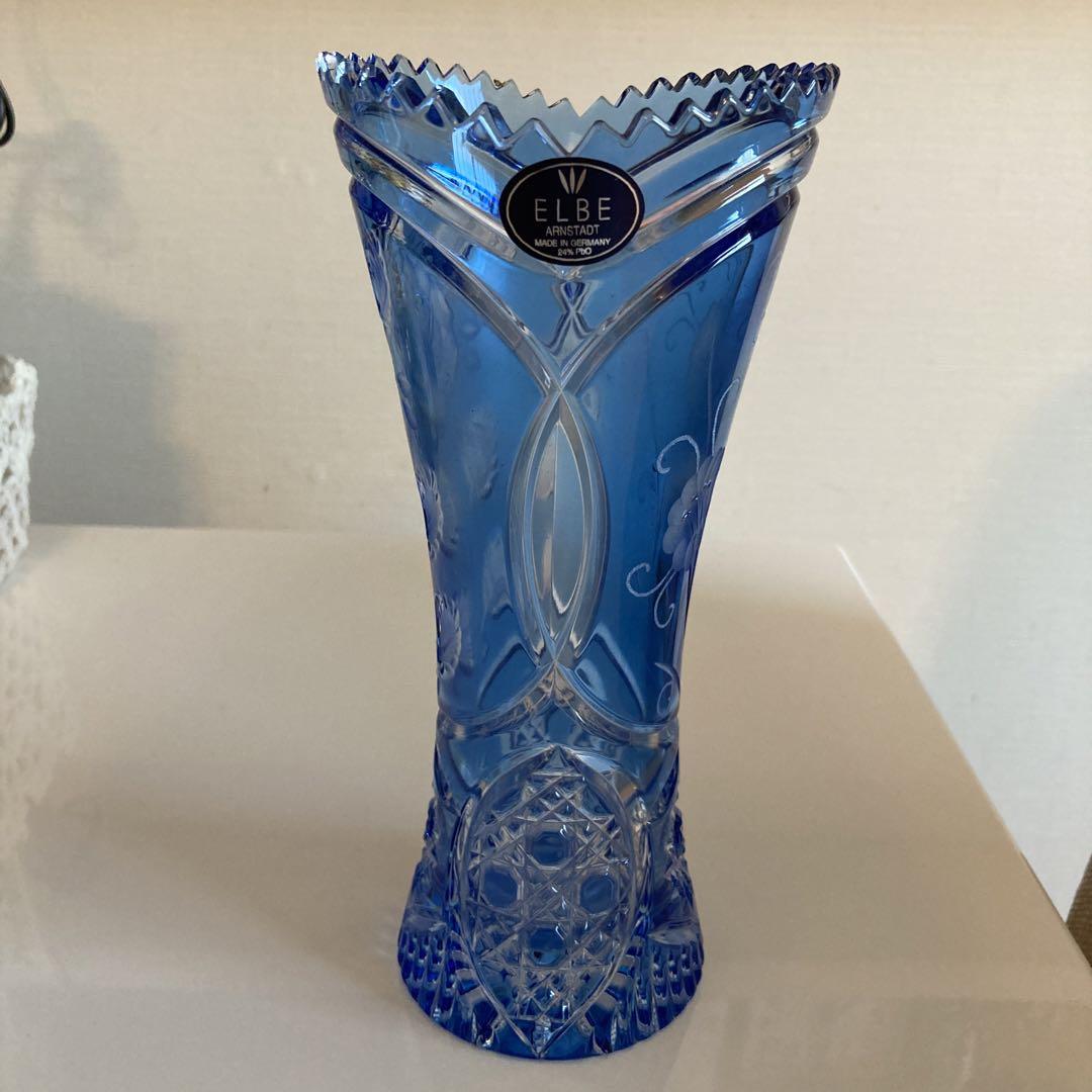 花瓶　エルベクリスタル