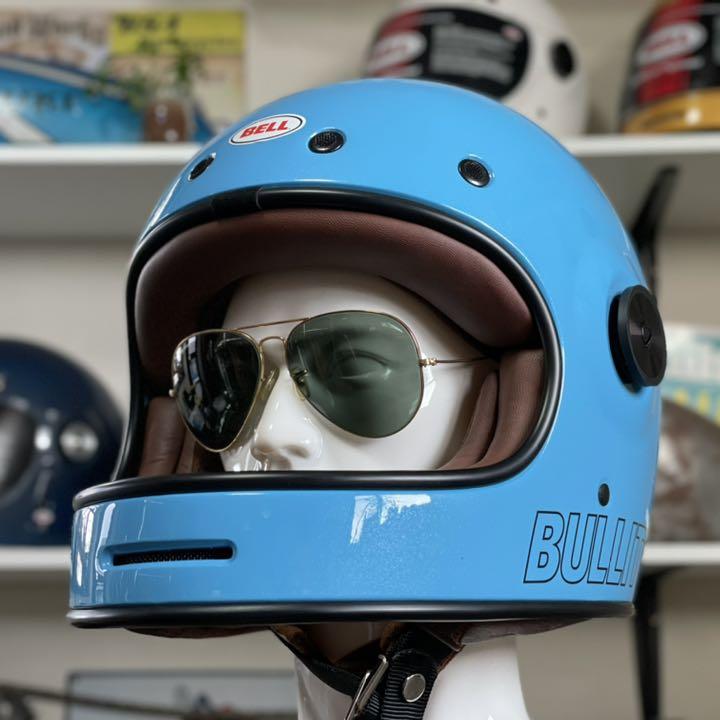 までご 希少 ベル ブリット レトロブルー XXL 1DUZu-m40442659698 廃盤カラー BELL BULLITT カラー