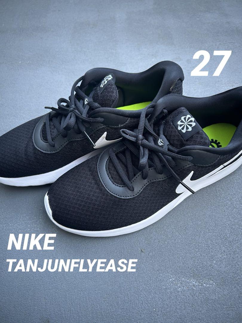 NIKE ナイキ/タンジュンフライイーズ/ナイキBLACK/WHITE