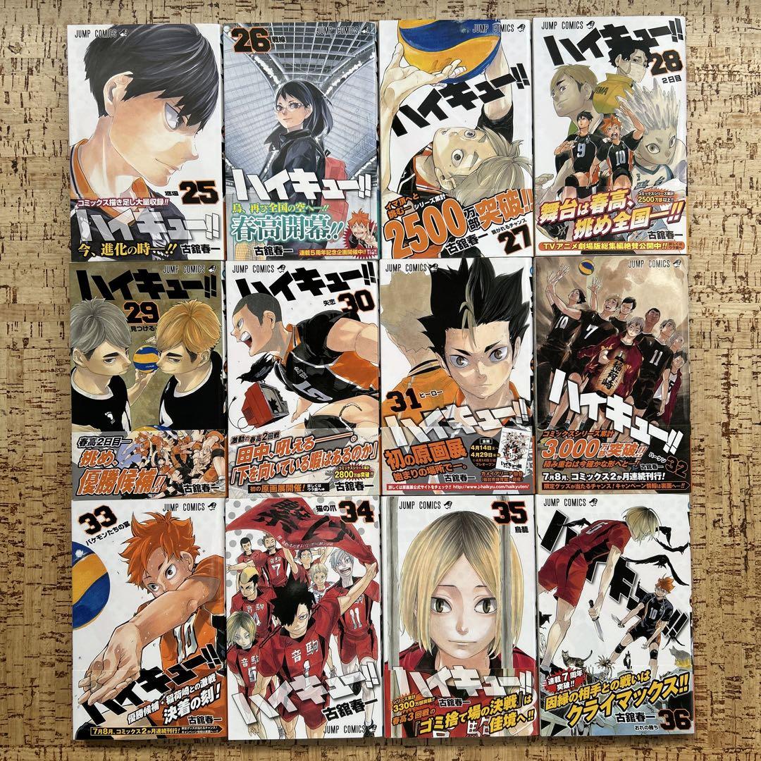 ハイキュー!!  1〜45巻　全巻セット ＋ コンプリートガイドブック+33.5