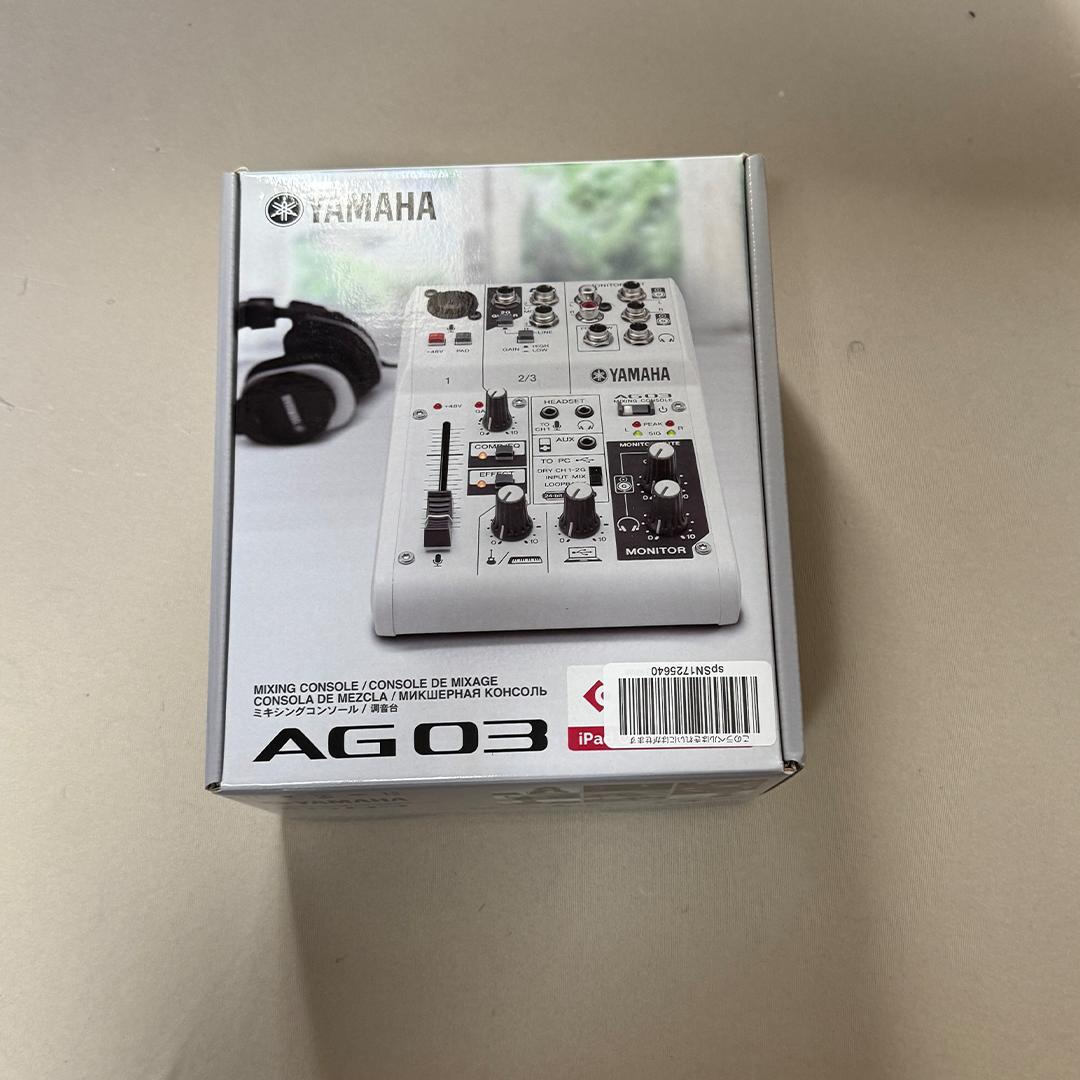 YAMAHA AG03 オーディオインターフェイス