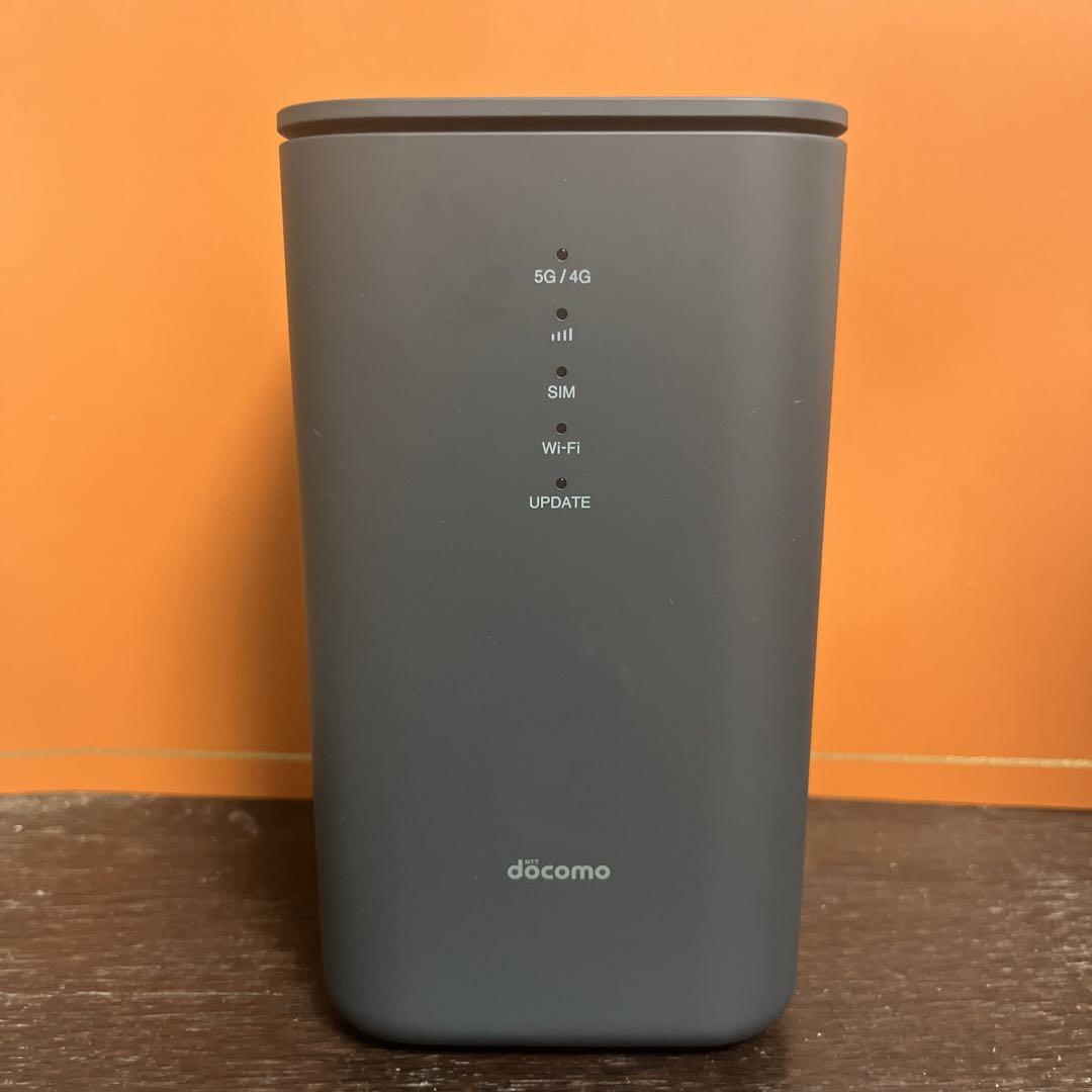 NTTドコモ home 5G HR02ダークグレー