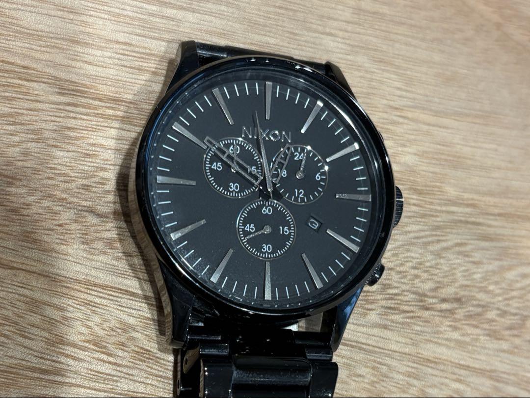 NIXON ブラック 腕時計