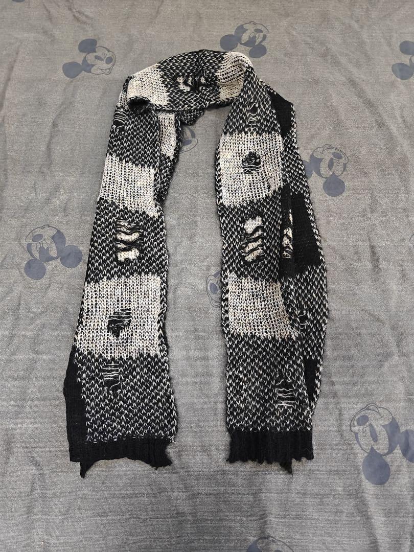 OUR LEGACY PAST SCARF Black OUR LEGACY PAST SCARF Black