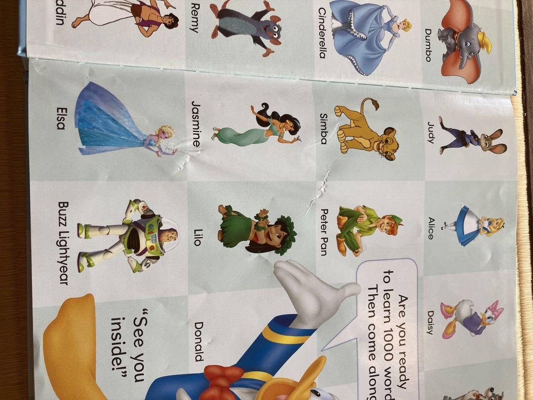 ディズニー英語システム　MY BIG BOOK OF WORDS マジックペン