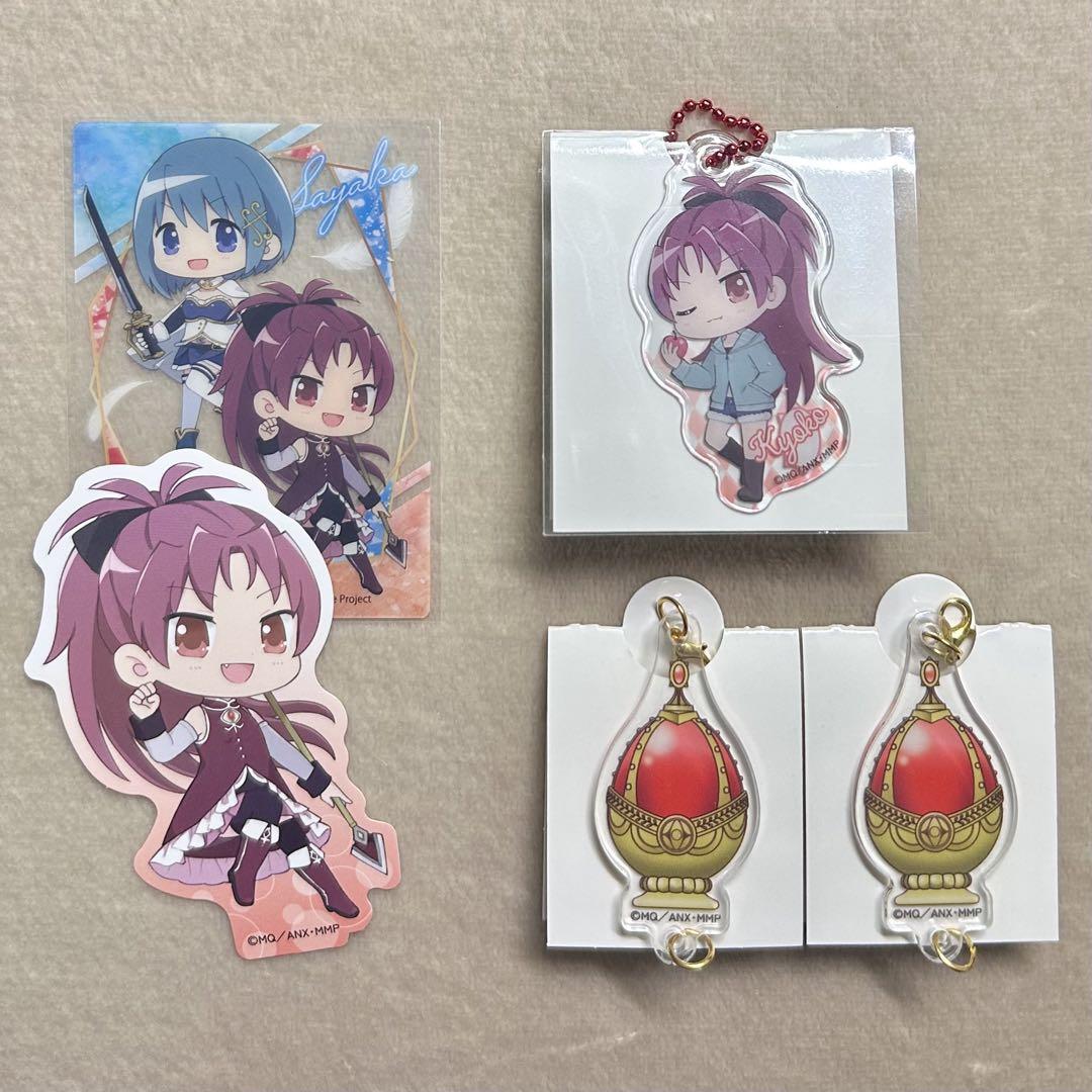 まどマギ 佐倉杏子 アクリルキーホルダー 魔法少女まどか☆マギカ 佐倉杏子（描き下ろし）トレーディング