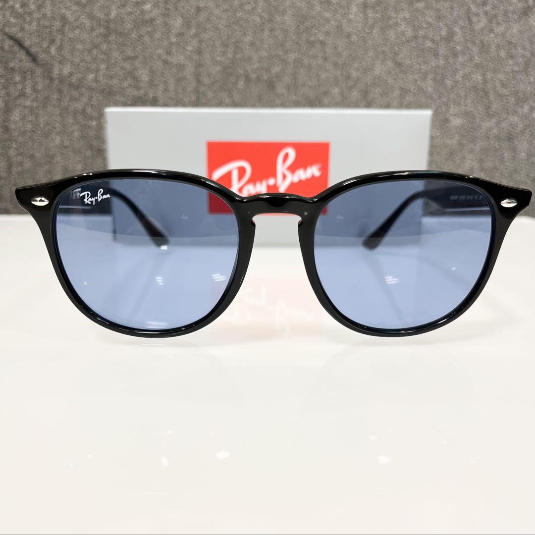 横浜即出!ブルーレンズ正規RayBanレイバンRB4259F601/80アジアン 横浜発!飯田将成さん正規RayBanレイバンRB4259F601/80 アジアン