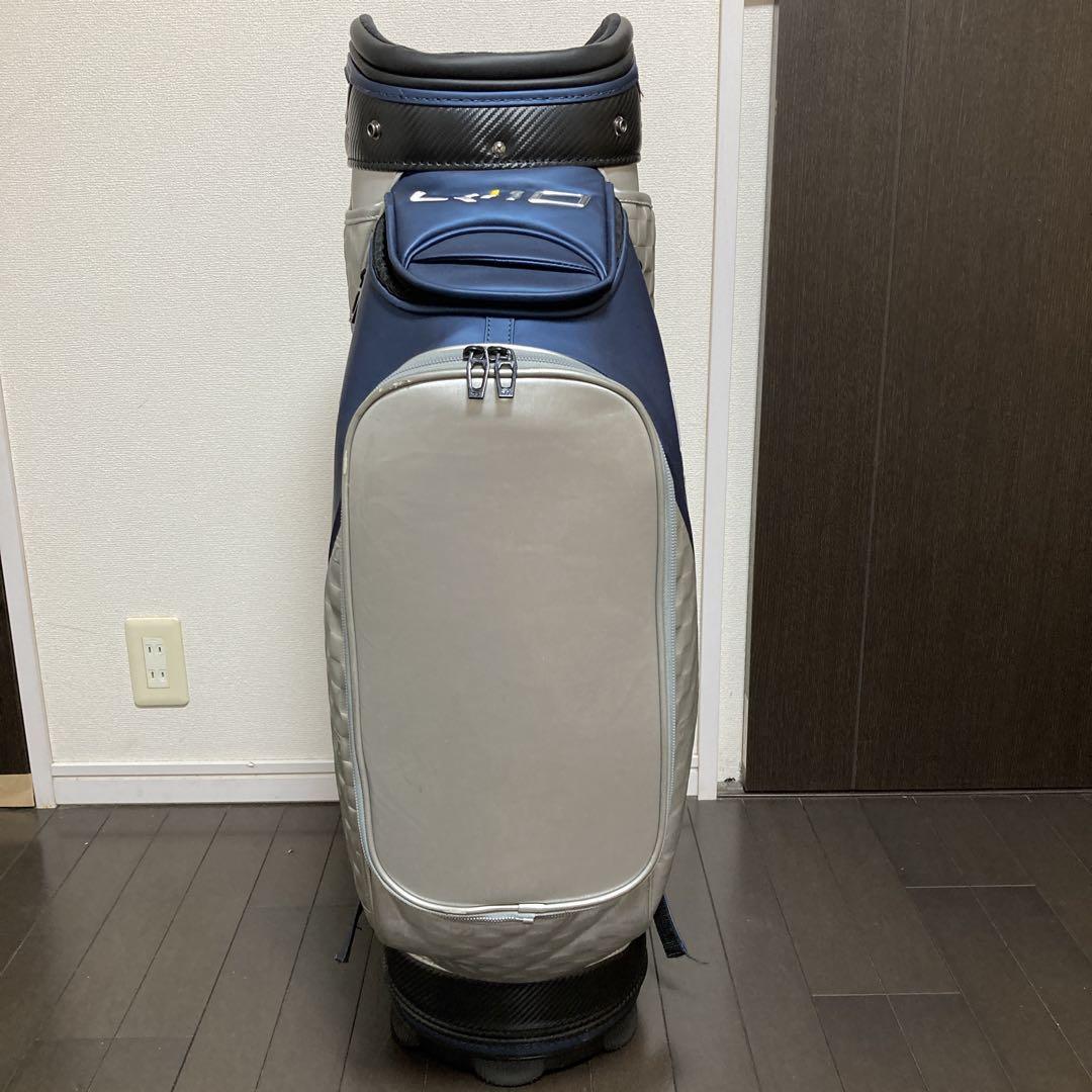 TaylorMade QI10 キャディバッグ シルバー/ネイビー