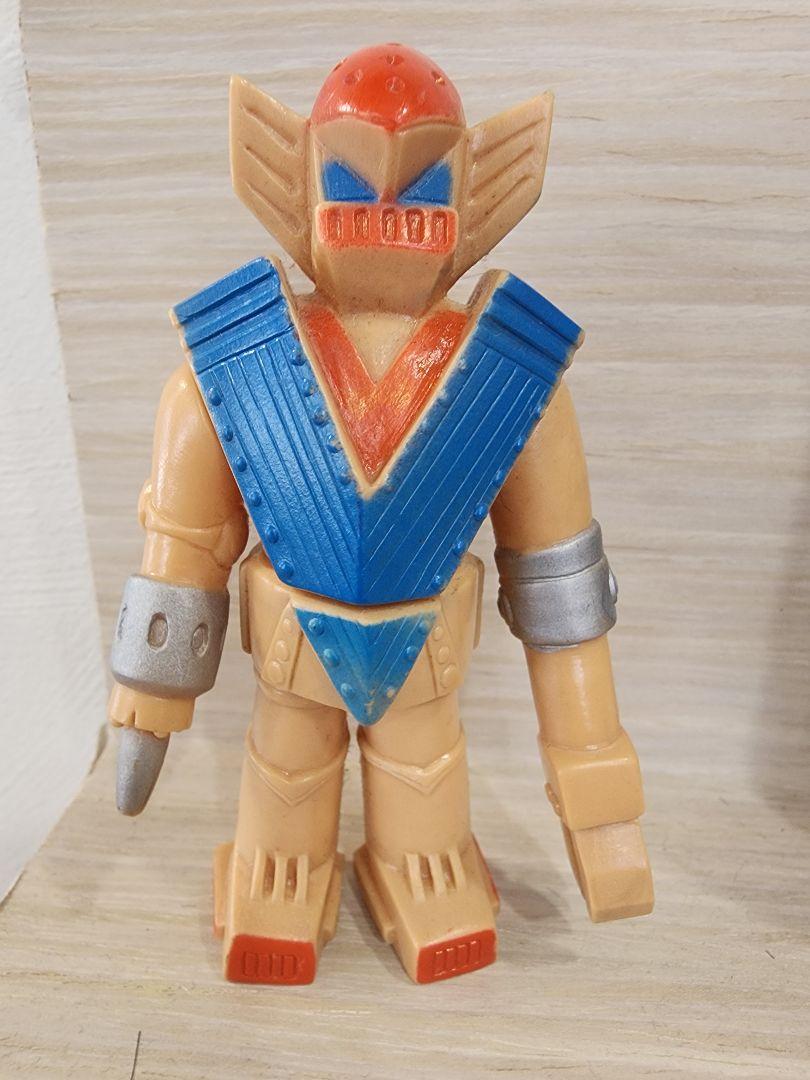 ブルマァク　ハインケルSS 　スーパーロボット マッハバロン ソフビ 当時物
