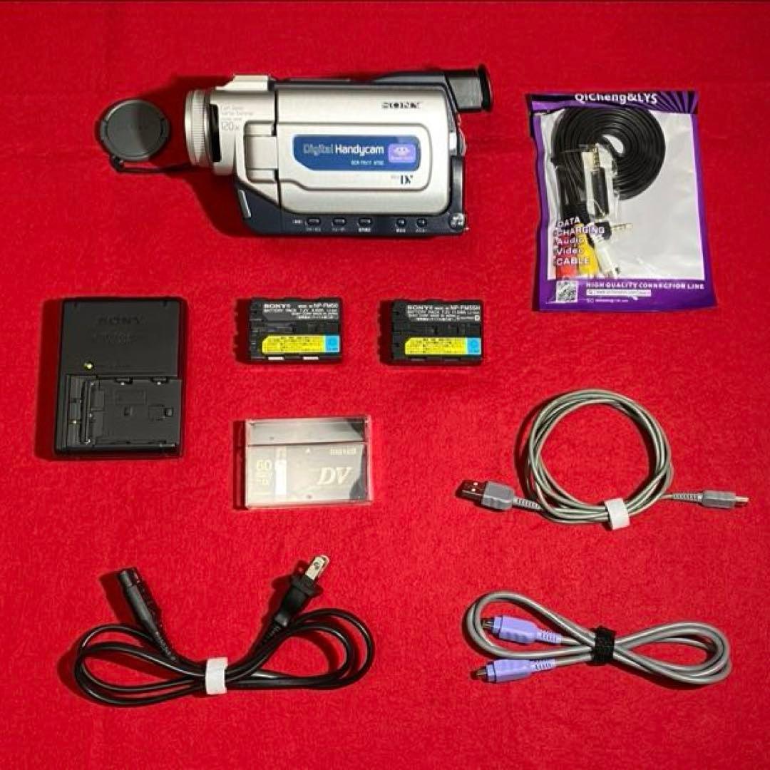 ソニー DCR-TRV17 miniDV ビデオカメラ ダビングなどにどうぞ!