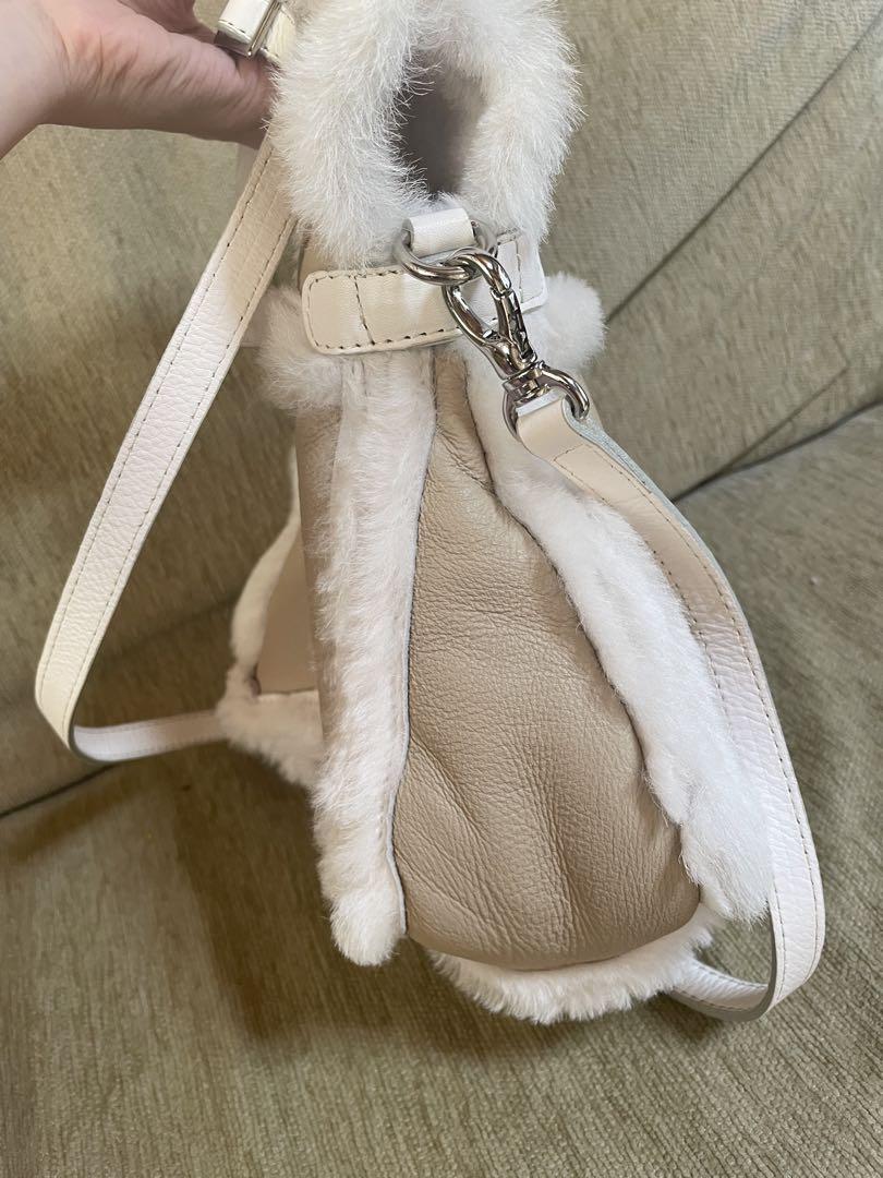 ギンザカネマツ ムートン ショルダー、トートバッグ