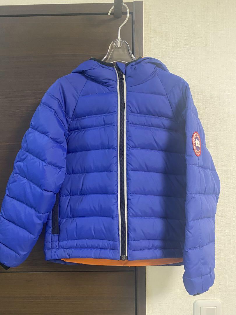 美品⭐︎CANADA GOOSE カナダグース　ダウン　4-5歳　ブルー