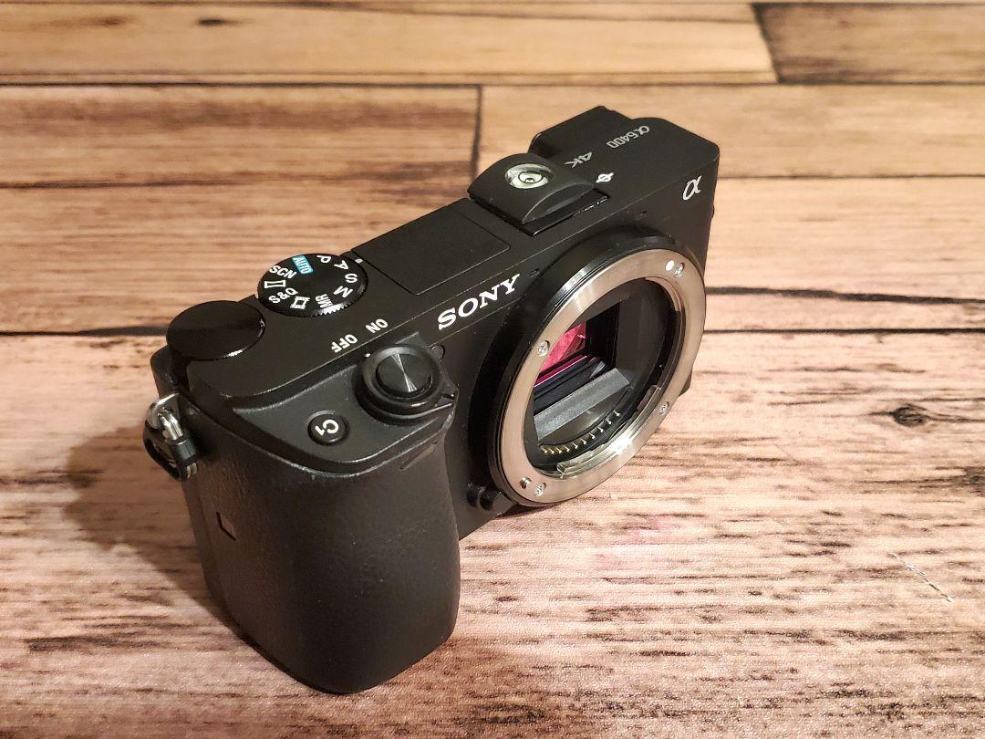 早い者勝ち【美品】SONY α6400 ボディ本体　バッテリー