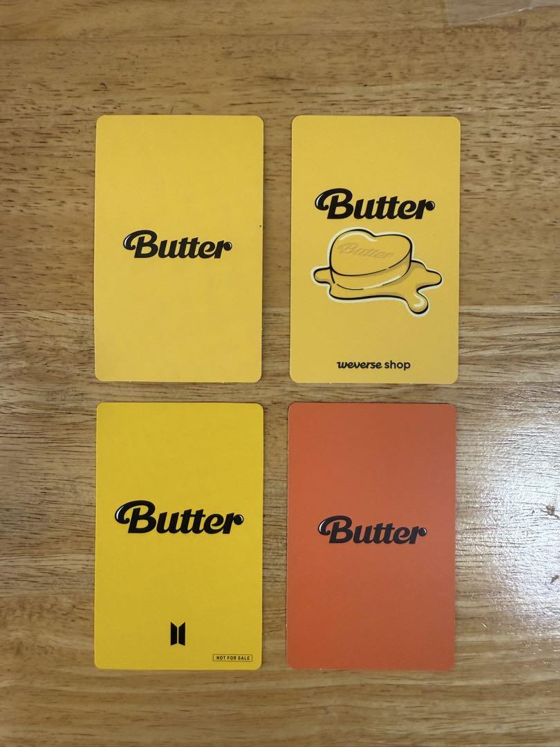 ユンギ　butter トレカ　セット BTS Butter トレカセット ユンギ SUGA