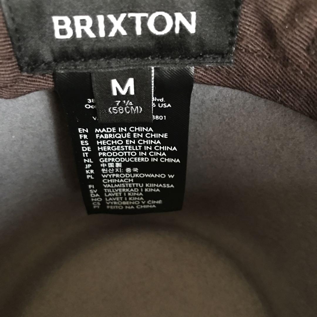 BRIXTON ブリクストン MESSER PACKABLE FEDORAハット