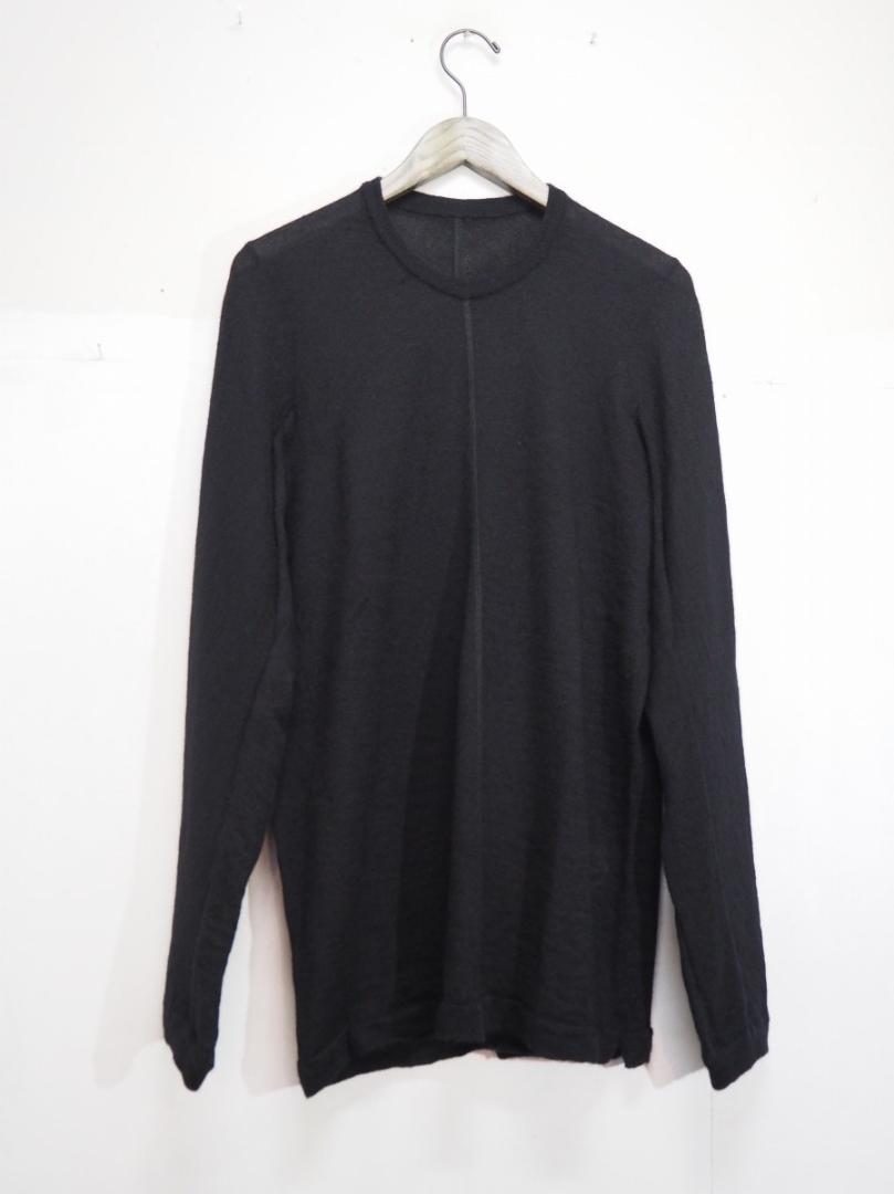 20SS acronym アクロニウム カシュラマ ニット 黒 320L▲