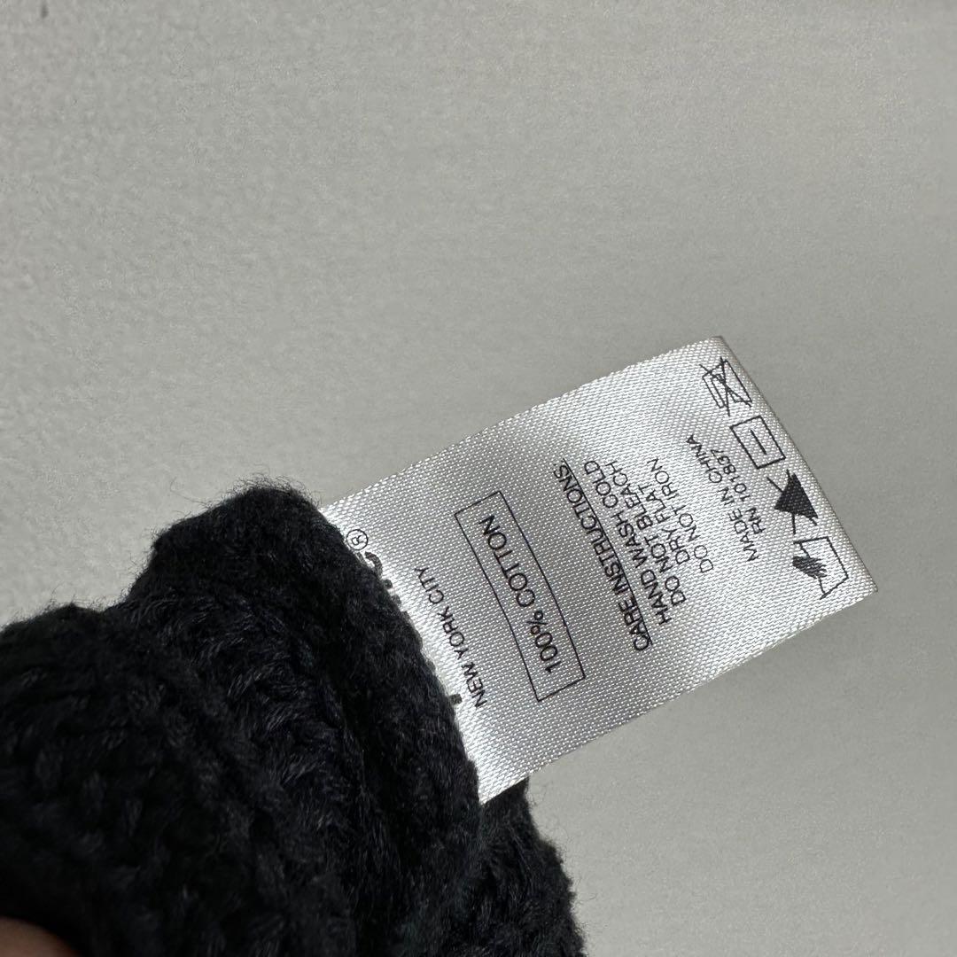 Supreme XL ニットセーター グラフィックパターン ブラック・グレー