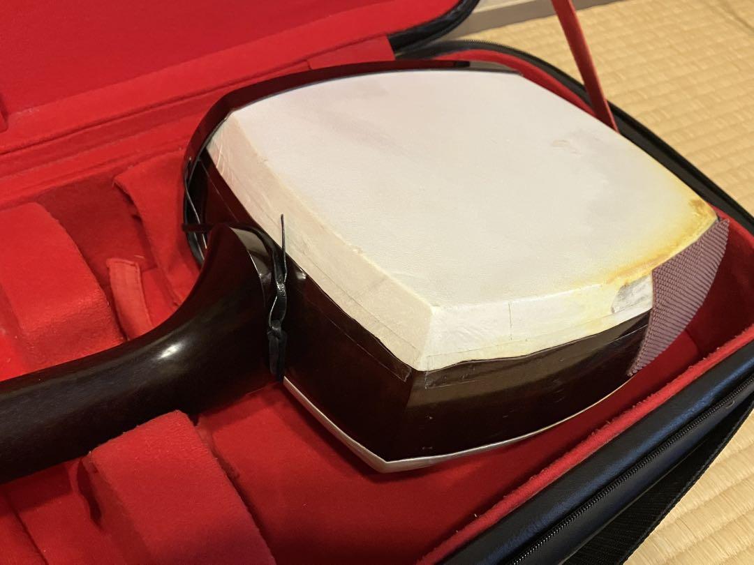 津軽三味線　紅木