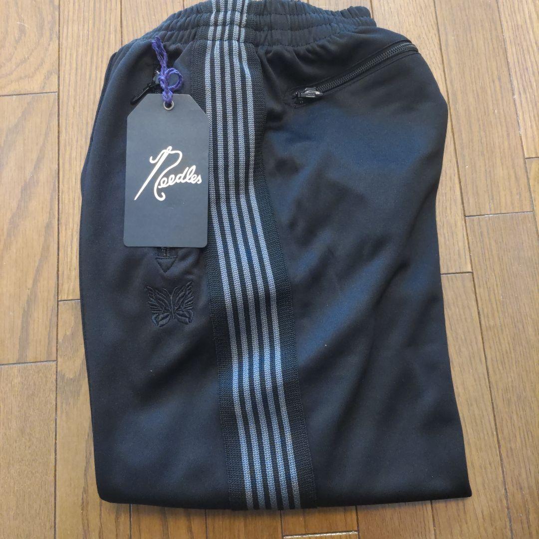新製品情報も満載 Needles メルカリ - ブラック×グレー M ナロー パンツ