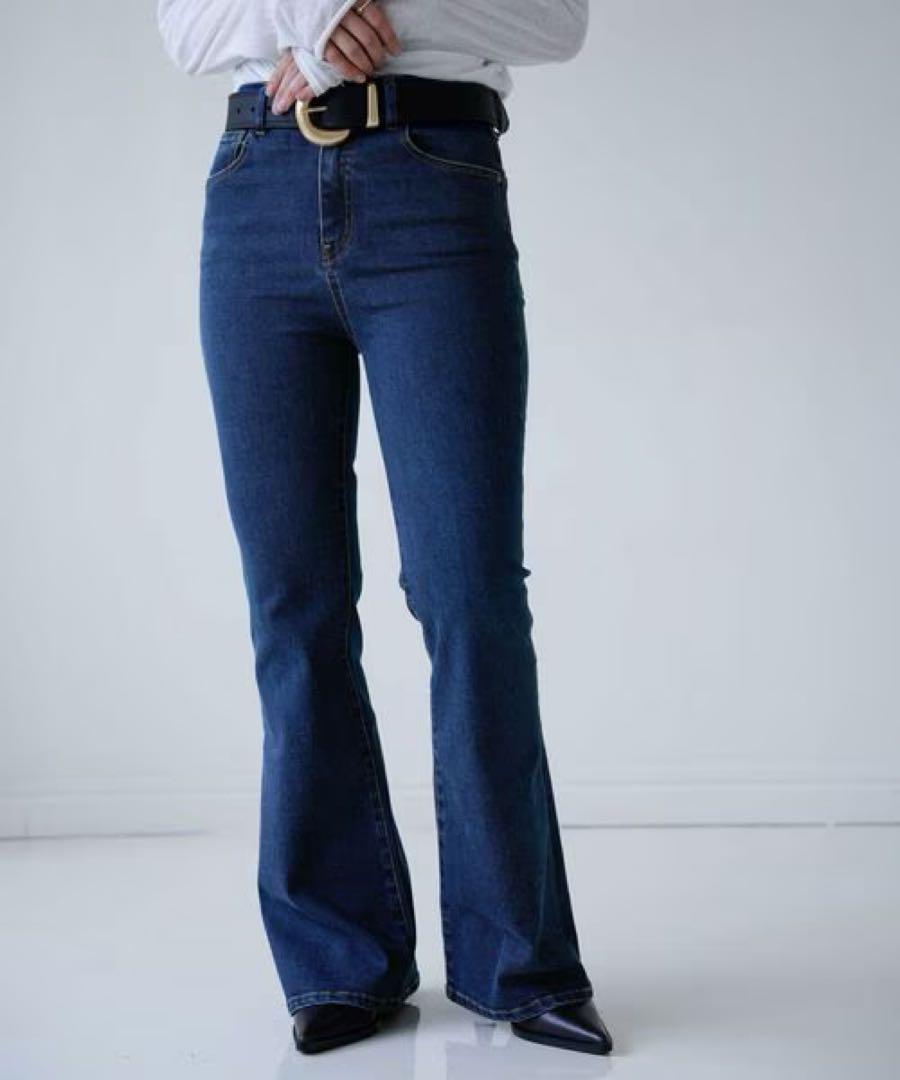 新品⭐︎ 【eL×ONE】Tight Flare Denim Pants