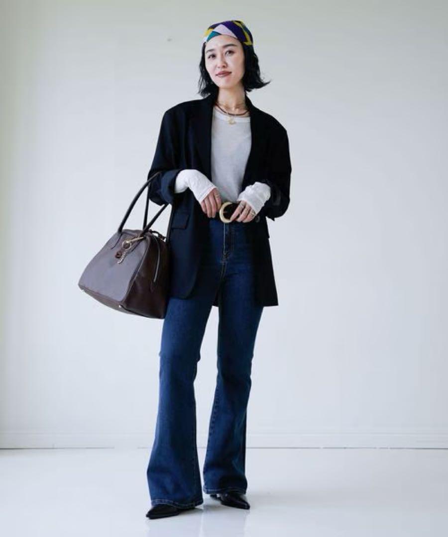 新品⭐︎ 【eL×ONE】Tight Flare Denim Pants