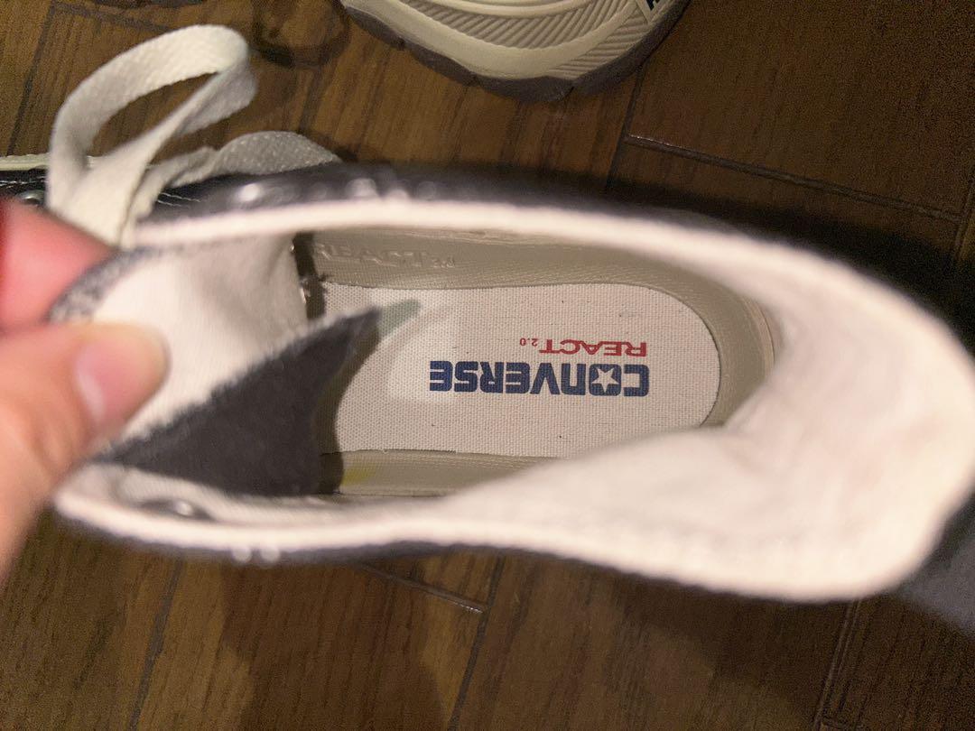 CONVERSE ALL STAR ブラック ハイカット厚底スニーカー・箱あり