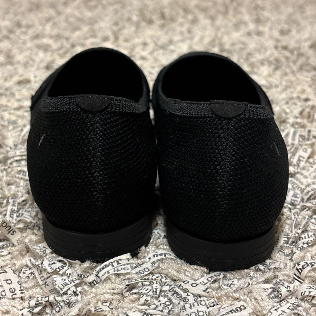 美品✨VIVAIA Eloise　アーモンドトゥ ペニーローファー　黒　37.5