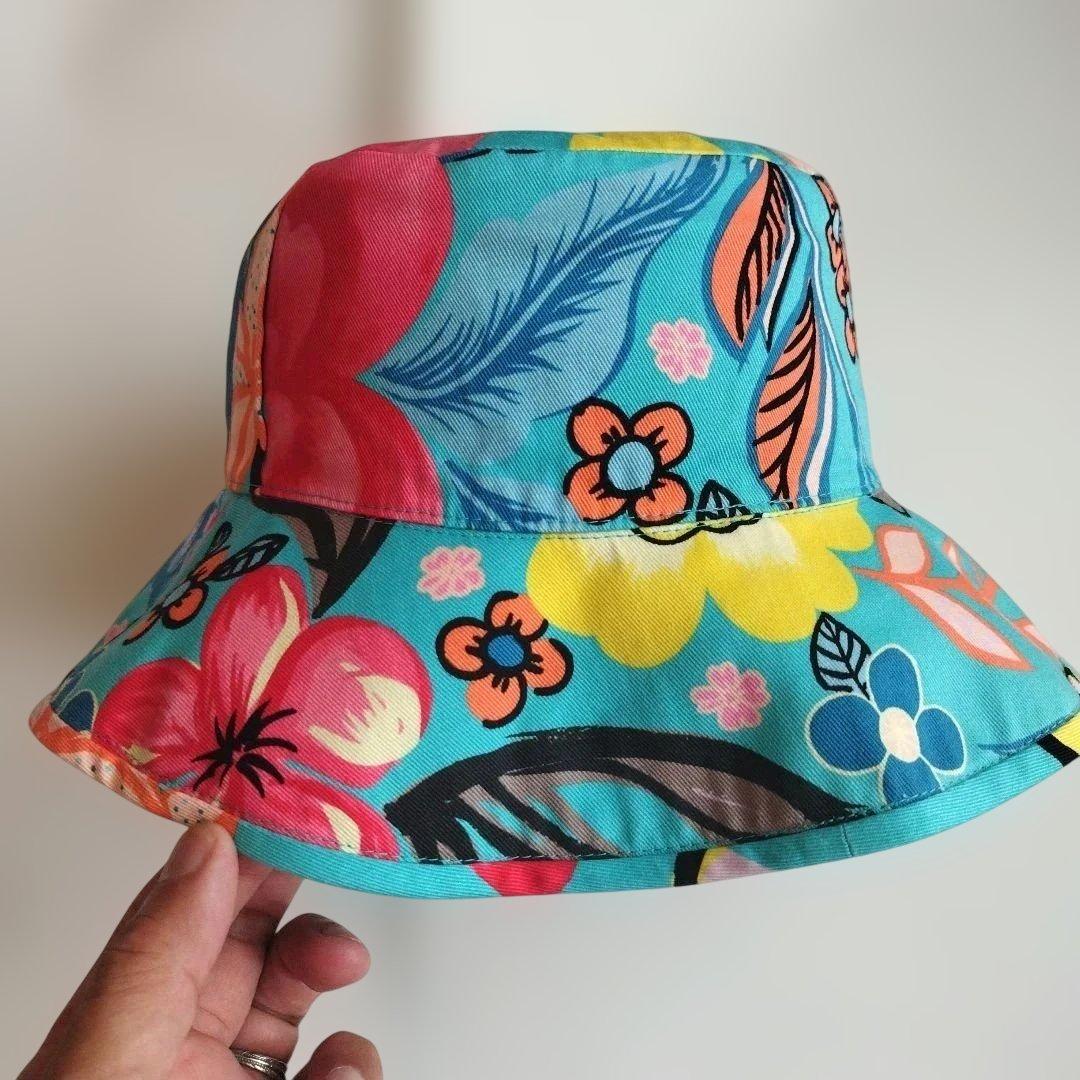 LEONARD 花柄 リバーシブル バケットハット