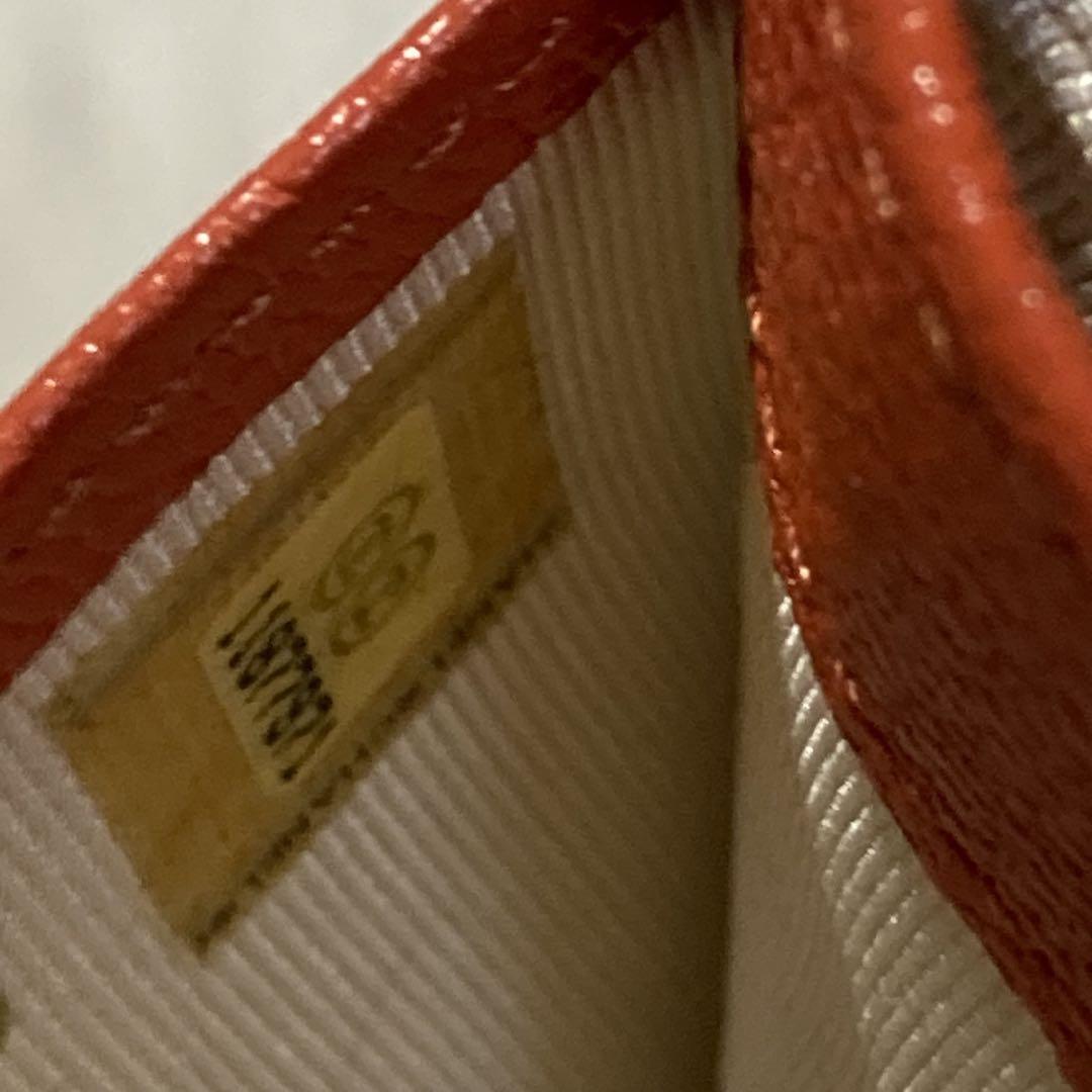 早い者勝ち　美品　CHANEL シャネル　長財布　オレンジ　バイカラー　付属品